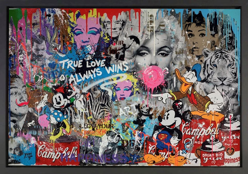 True Love Always Wins (Framed)