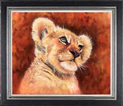 Lion Cub (Framed)