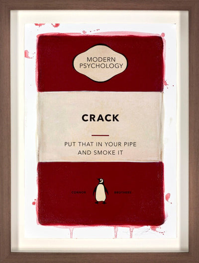 Crack (Small Hand Coloured) (Framed)