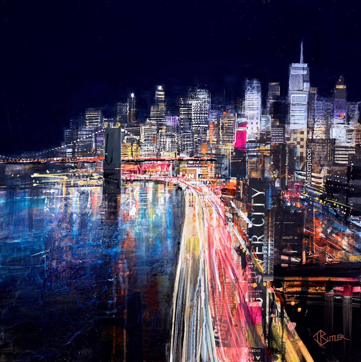 Manhattan Pulse Tom Butler Clarendon Fine Art