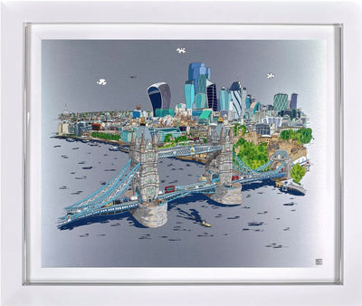 A View of London II (Framed)