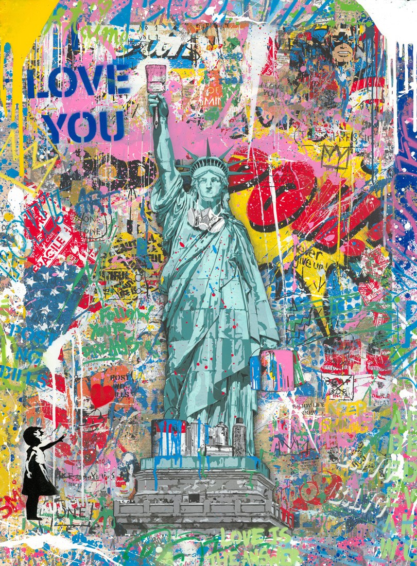 Liberty 22 | Mr. Brainwash - Clarendon Fine Art