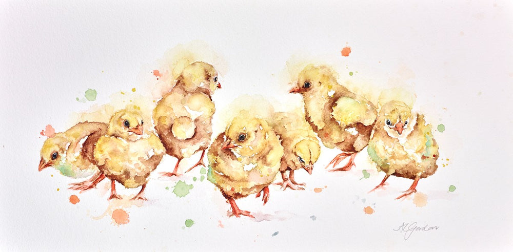 A Peep Of Chicks
