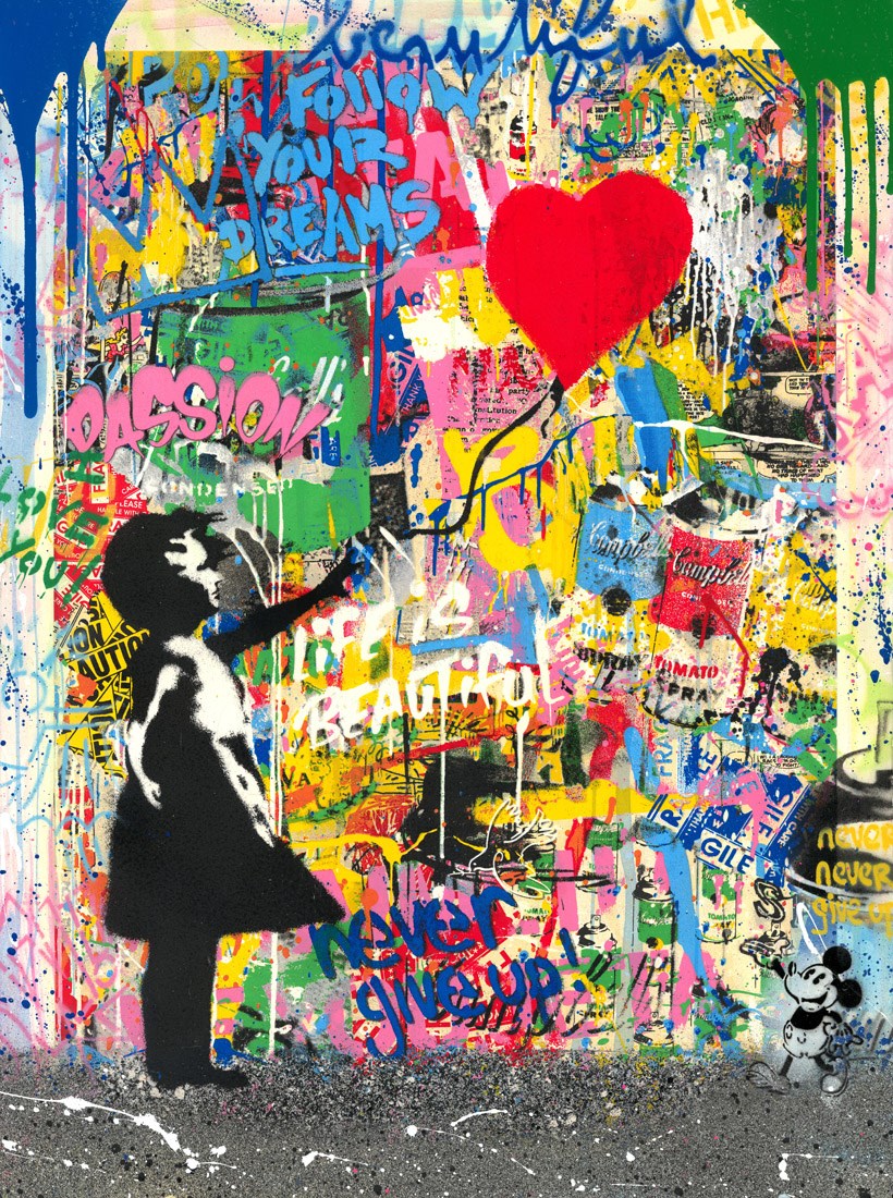 Reach For Love | Mr. Brainwash - Clarendon Fine Art