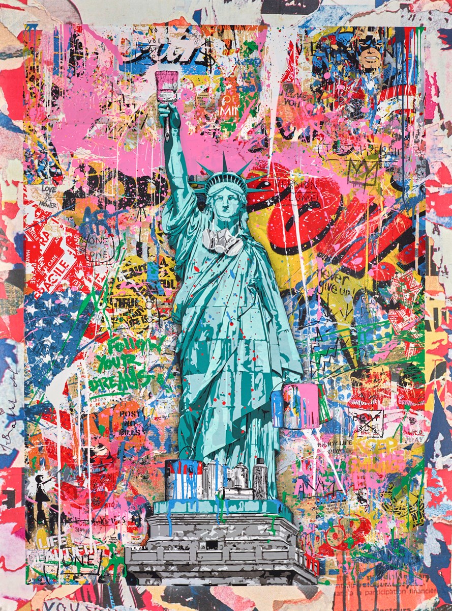 Liberty 22 | Mr. Brainwash - Clarendon Fine Art