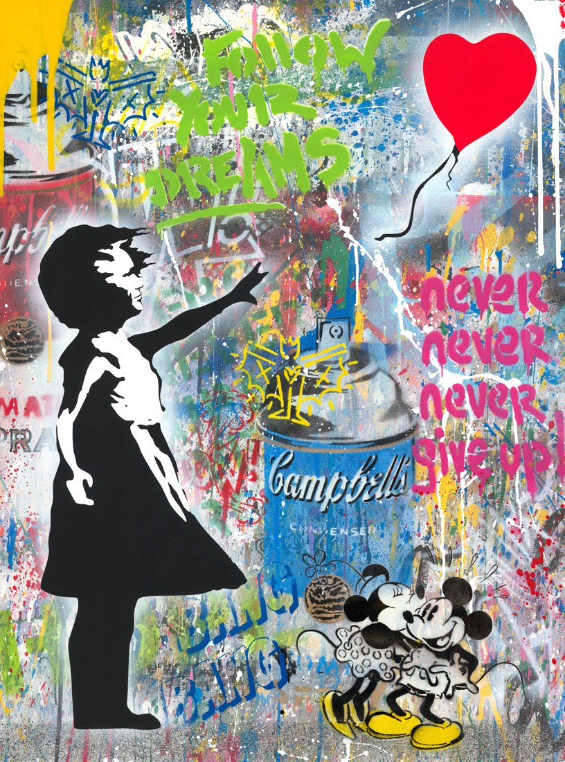 Balloon Girl | Mr. Brainwash - Clarendon Fine Art