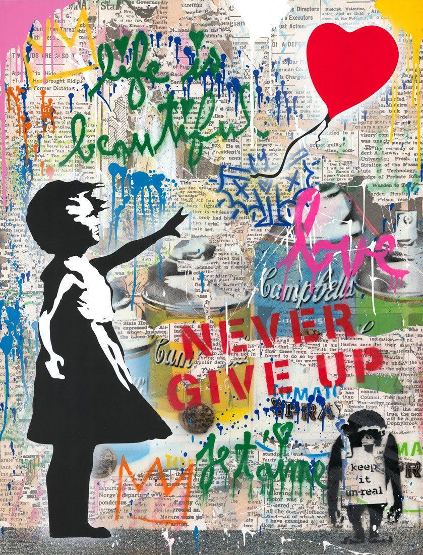 Balloon Girl | Mr. Brainwash - Clarendon Fine Art