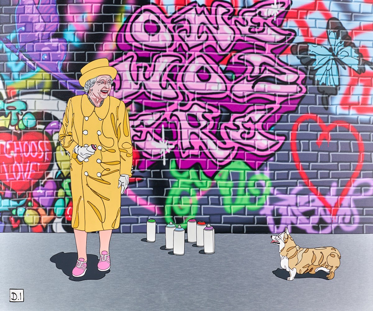 Graffiti Queen 'One Was Ere' | Dylan Izaak – Clarendon Fine Art
