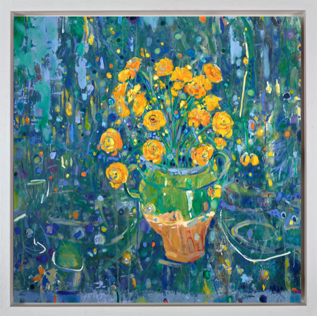 A Moment Of Ranuculus | Michael Rumsby – Clarendon Fine Art