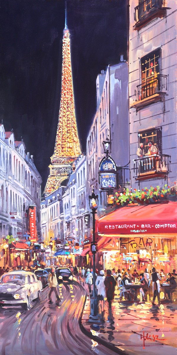 Eiffel Tower at Night