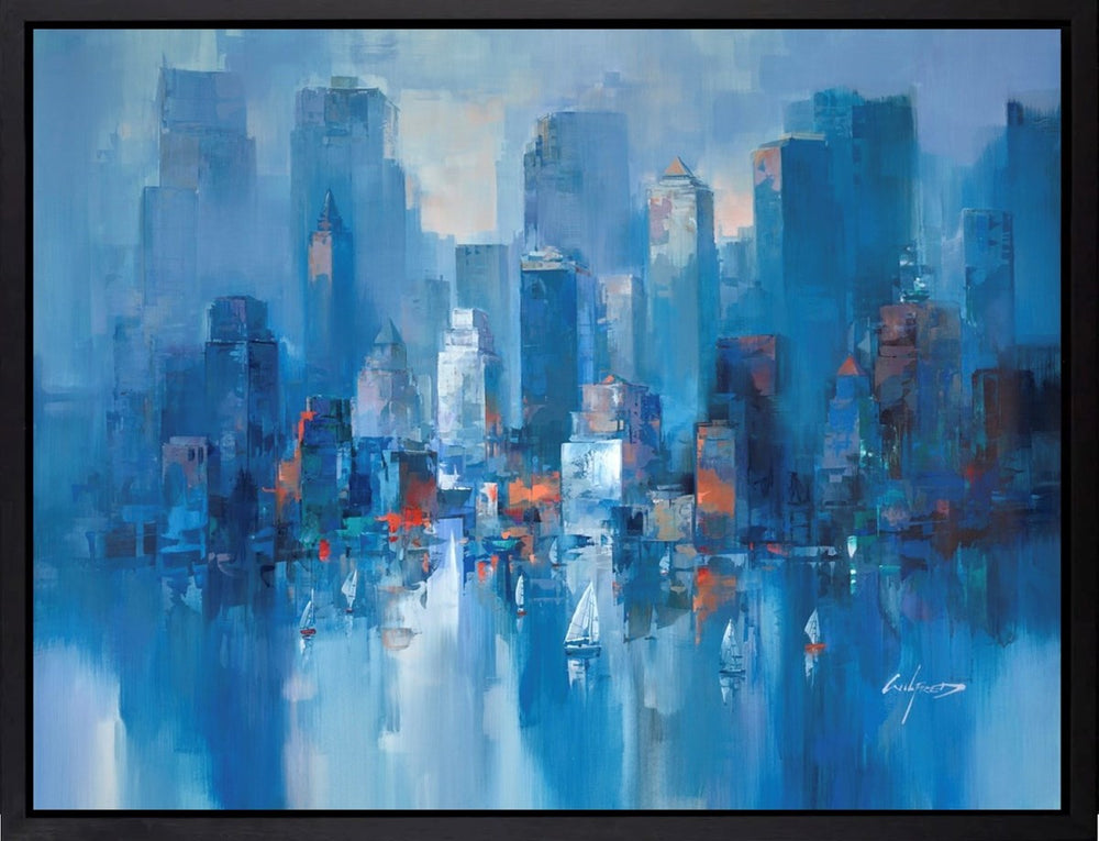 Around The Harbour (Framed)