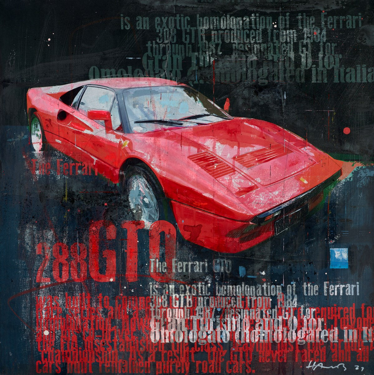 Ferrari 288 GTO | Markus Haub – Clarendon Fine Art