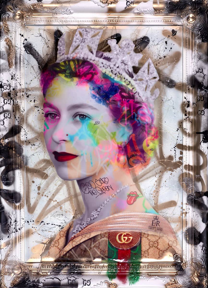 Graffiti Queen V Dan Pearce Clarendon Fine Art