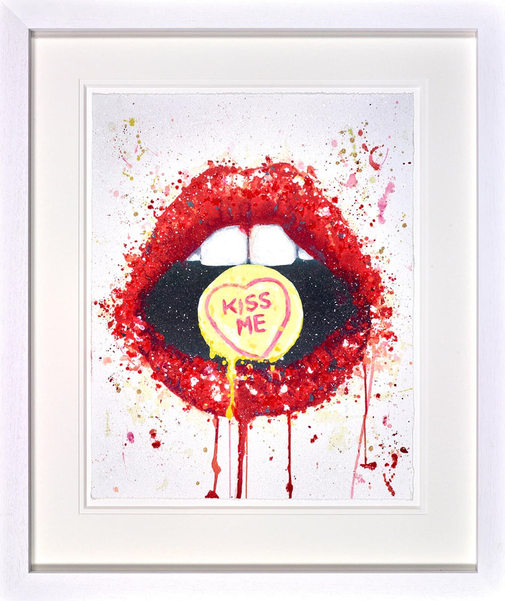 Kiss Me Quick (Framed)