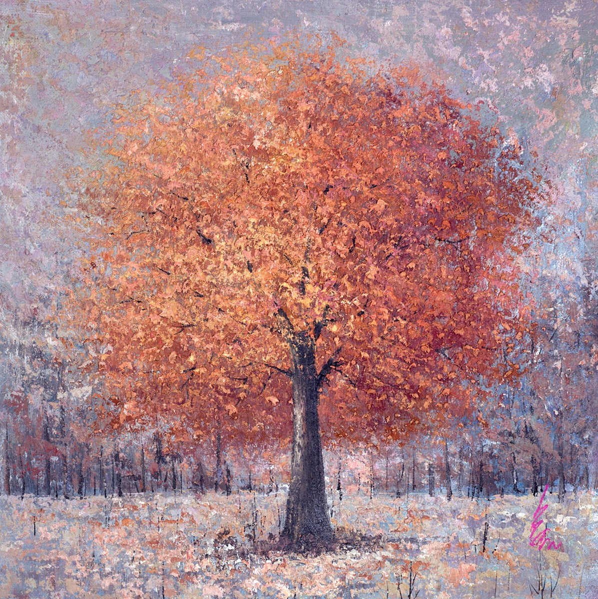 A Colourful Forest VI | Inam – Clarendon Fine Art