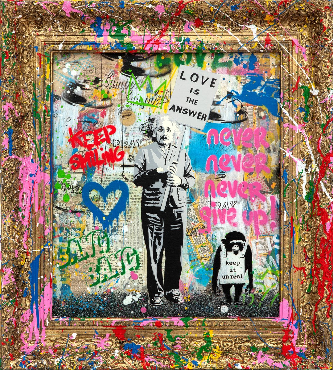 アート・デザイン・音楽 The Breaks: Stylin' and Profilin' 82-90 Einstein | Mr. Brainwash – Clarendon Fine Art