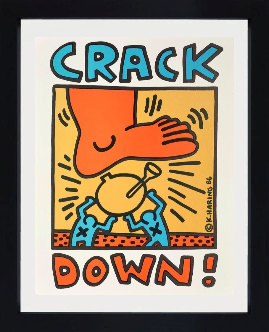 Crack Down! 1986 (Framed)