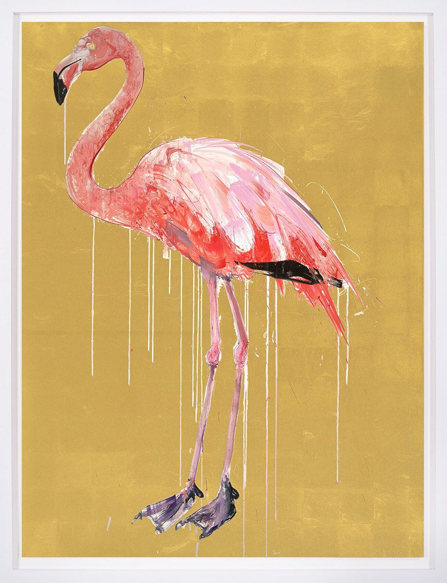 Flamingo I (Gold Leaf) (AP)
