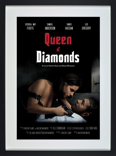 Queen of Diamonds (Framed)